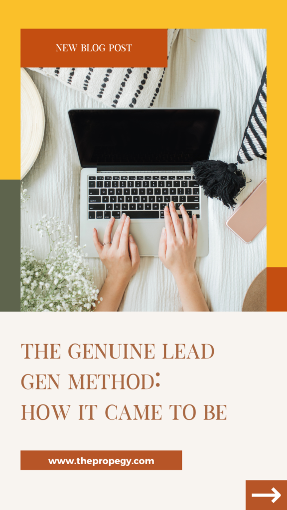 The Genuine Lead Gen Method: How It Came to Be